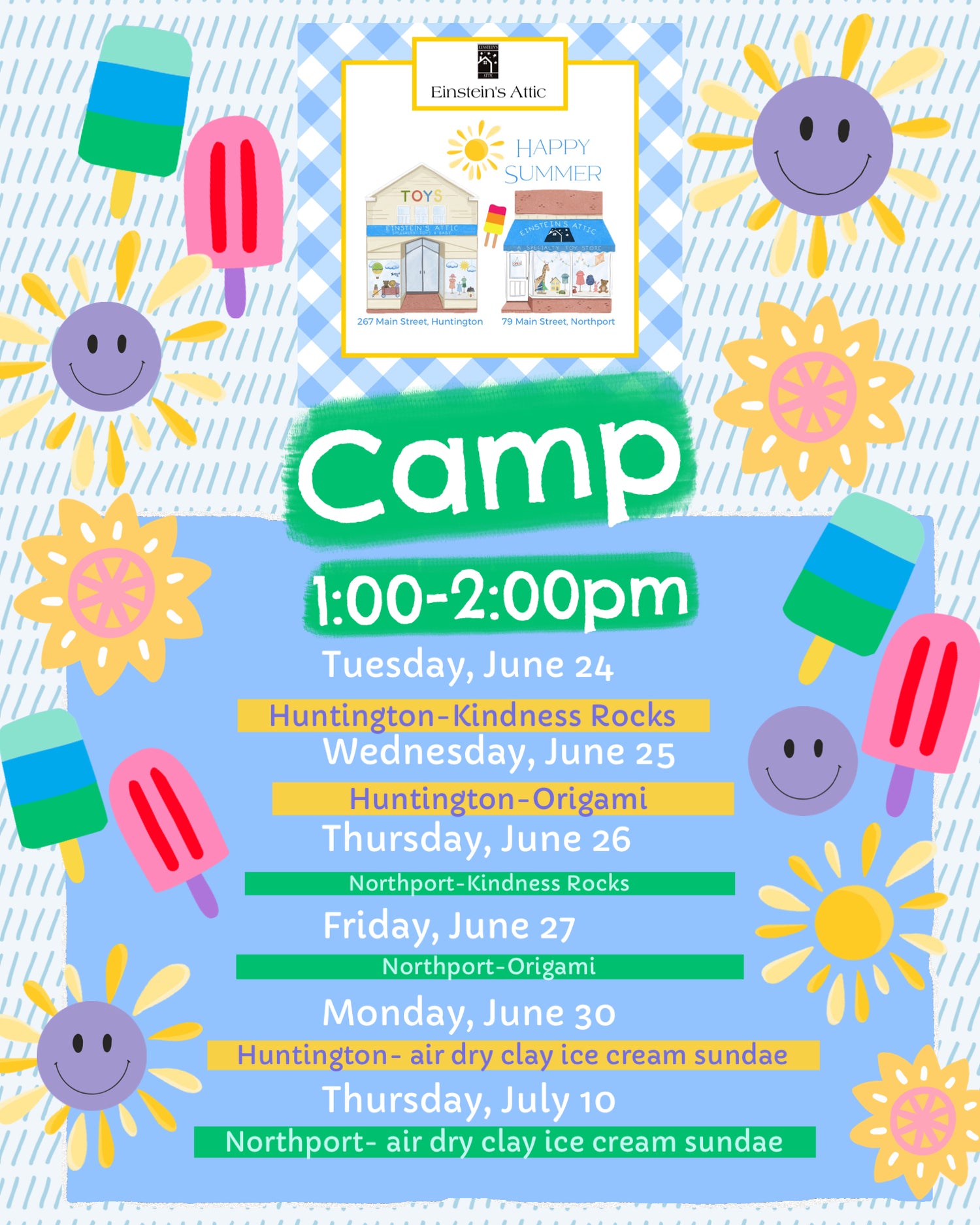 Summer Camp Einstein’s Attic 2025