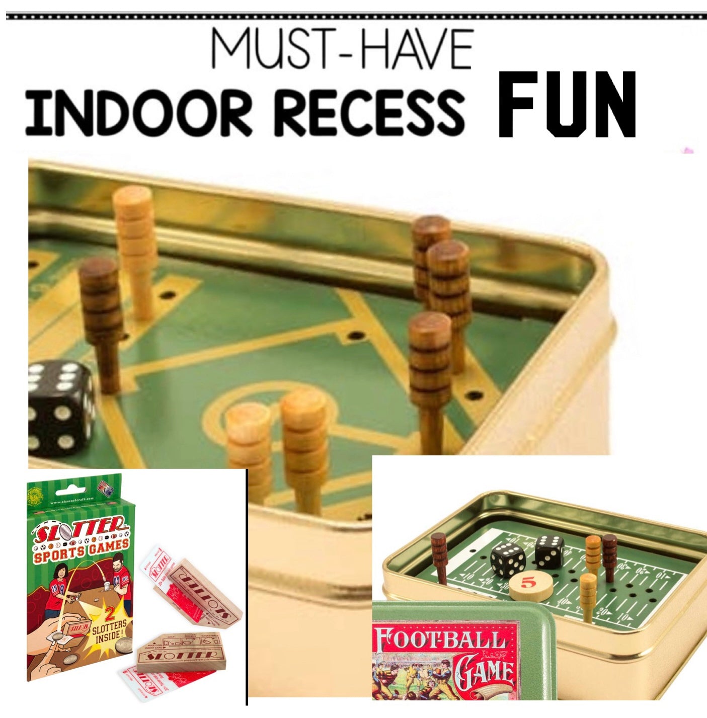 Must Have Indoor Recess Fun