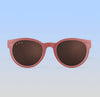Round Sunglasses | Dusty Rose: Toddler (Ages 2-4) / Brown Polarized Lens