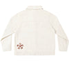 DENIM CHORE COAT DAISY PATCHES
