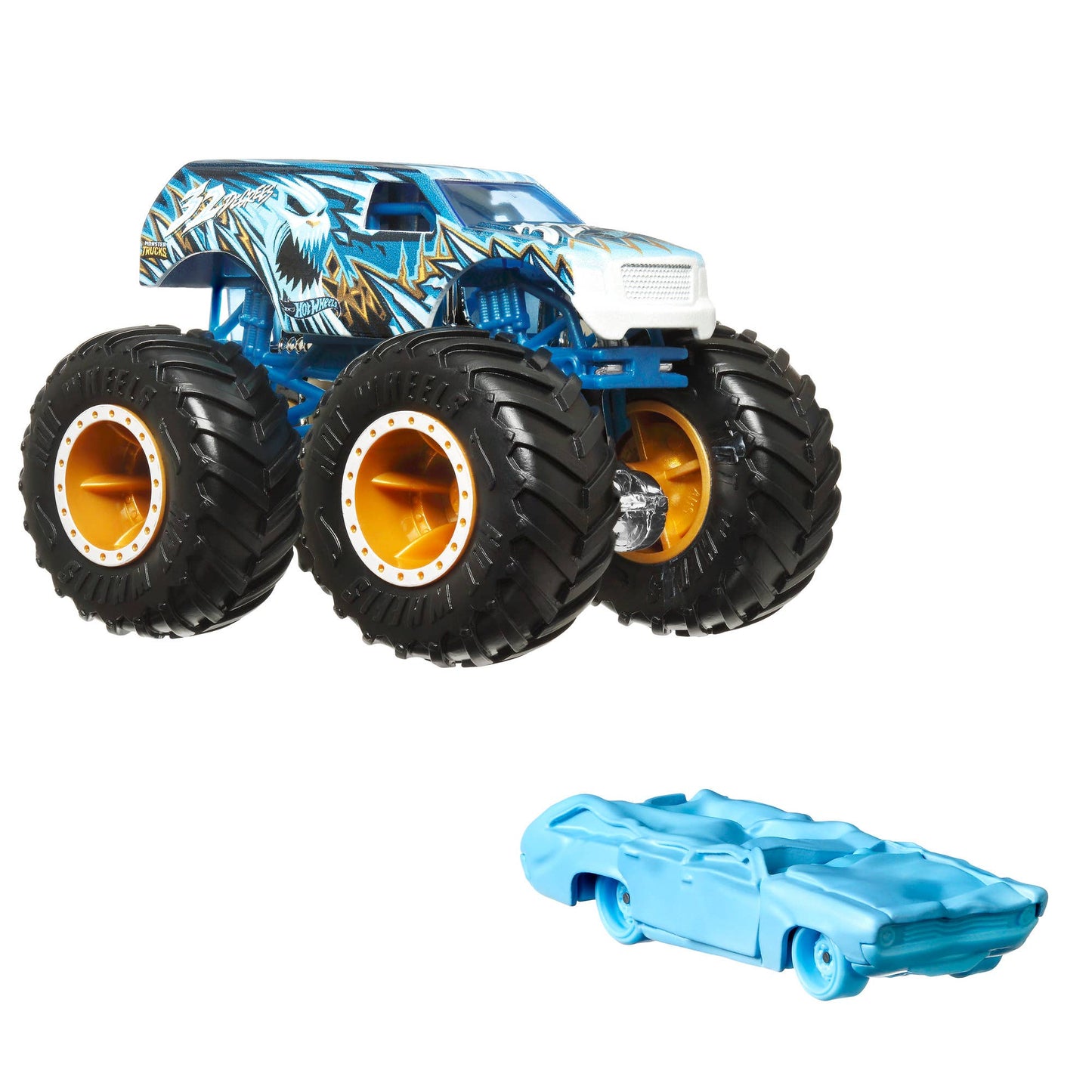 Mattel Hot Wheels Die Cast Monster Truck & Car Singles