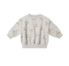 RELAXED FLEECE SWEATSHIRT+   SWEATPANT SET || REINDEER