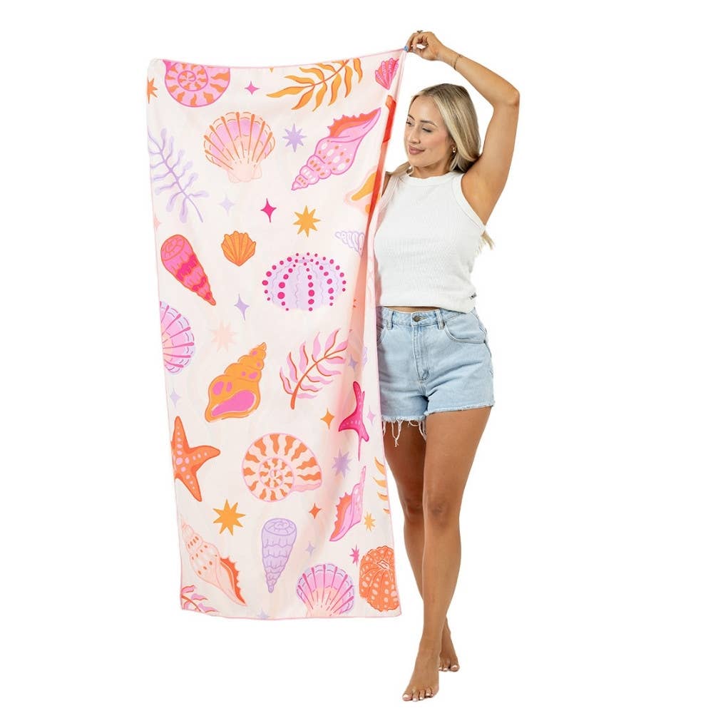 Beach Shells Microfiber Beach Towels