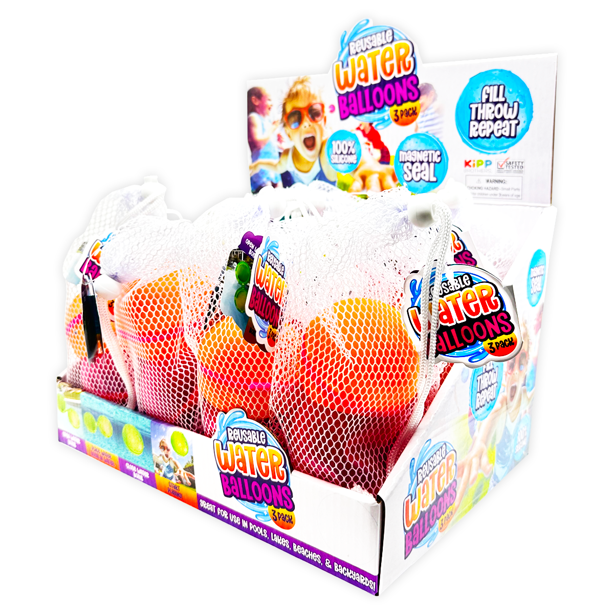 Magnetic Water Balloons 3 Pack