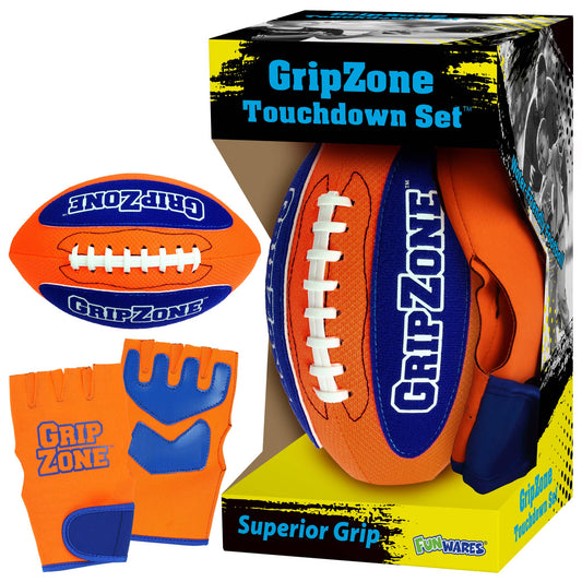 GripZone Touchdown Set - Kids Outdoor Games - Novelty Gifts