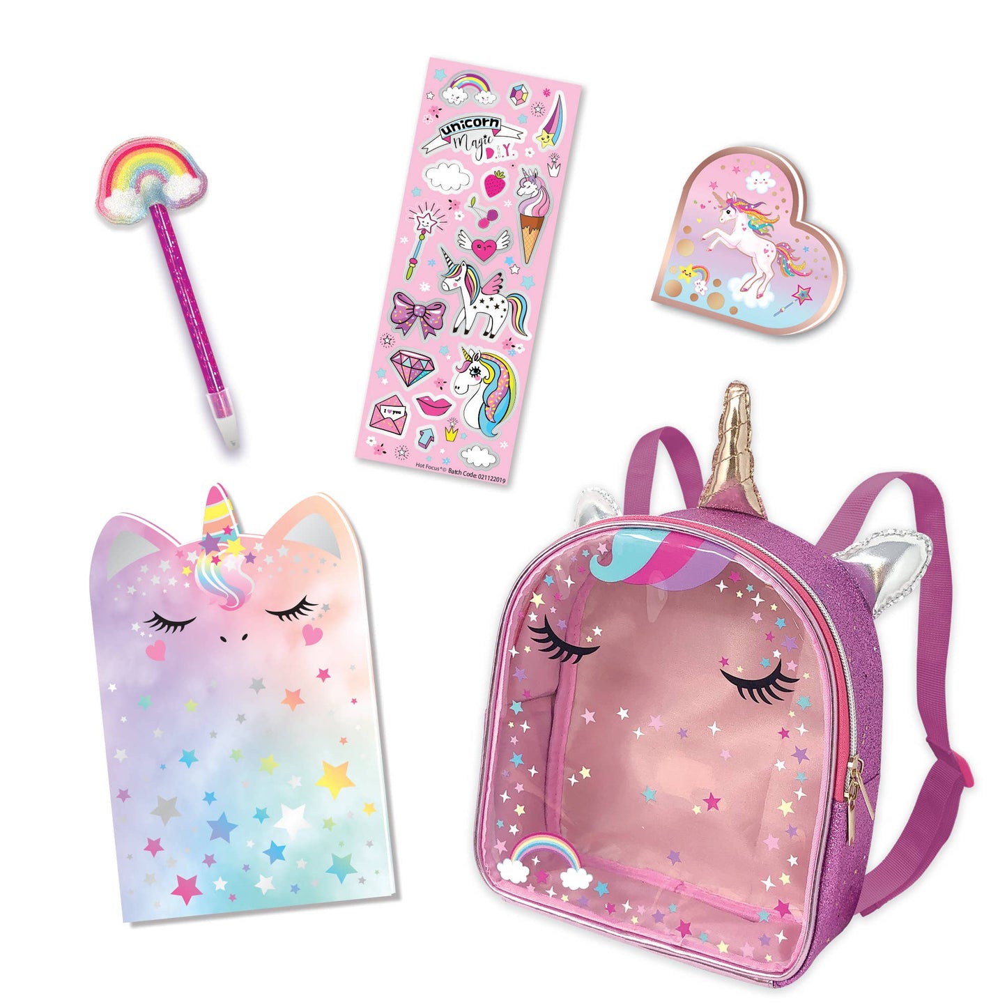 Carry All Writing Stash, Unicorn