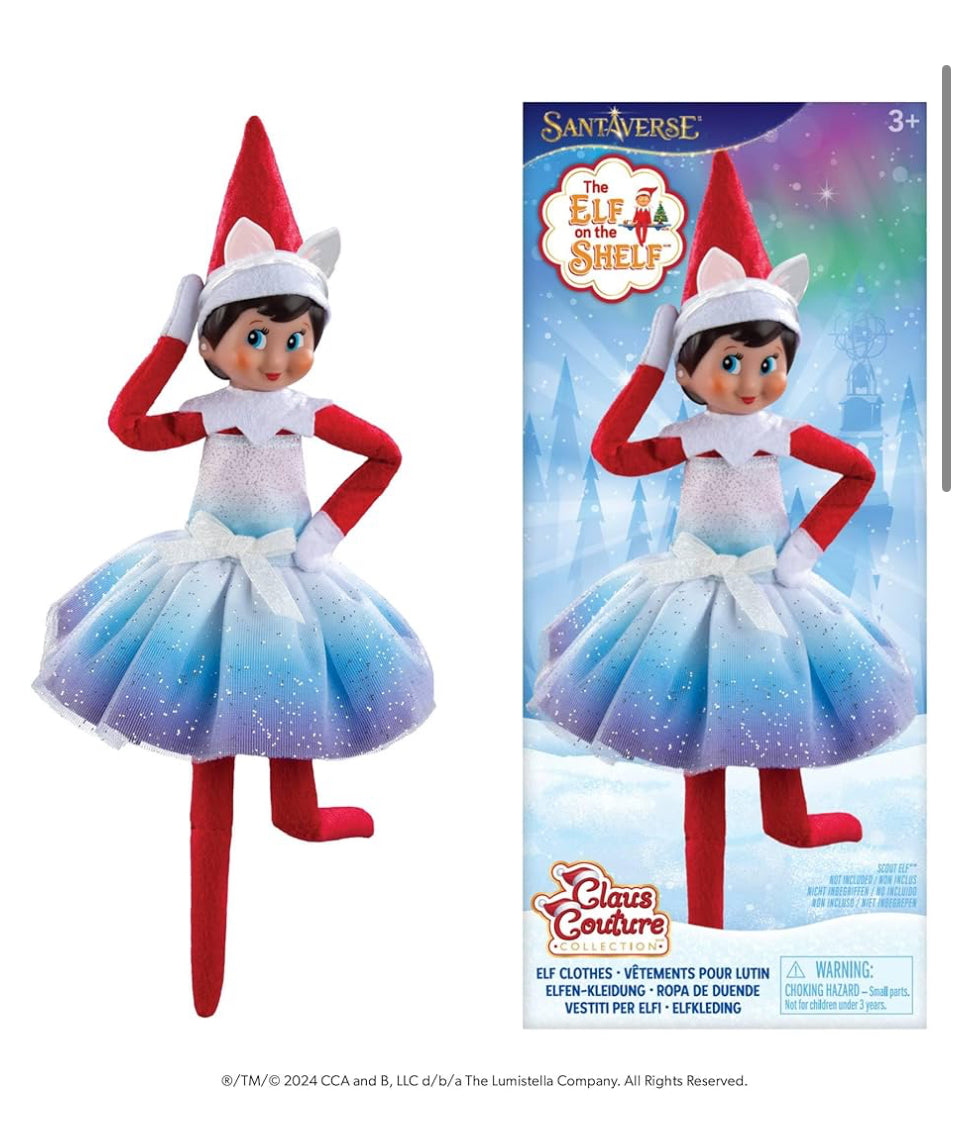 Elf on the Shelf Extraordinary Noorah Party Dress