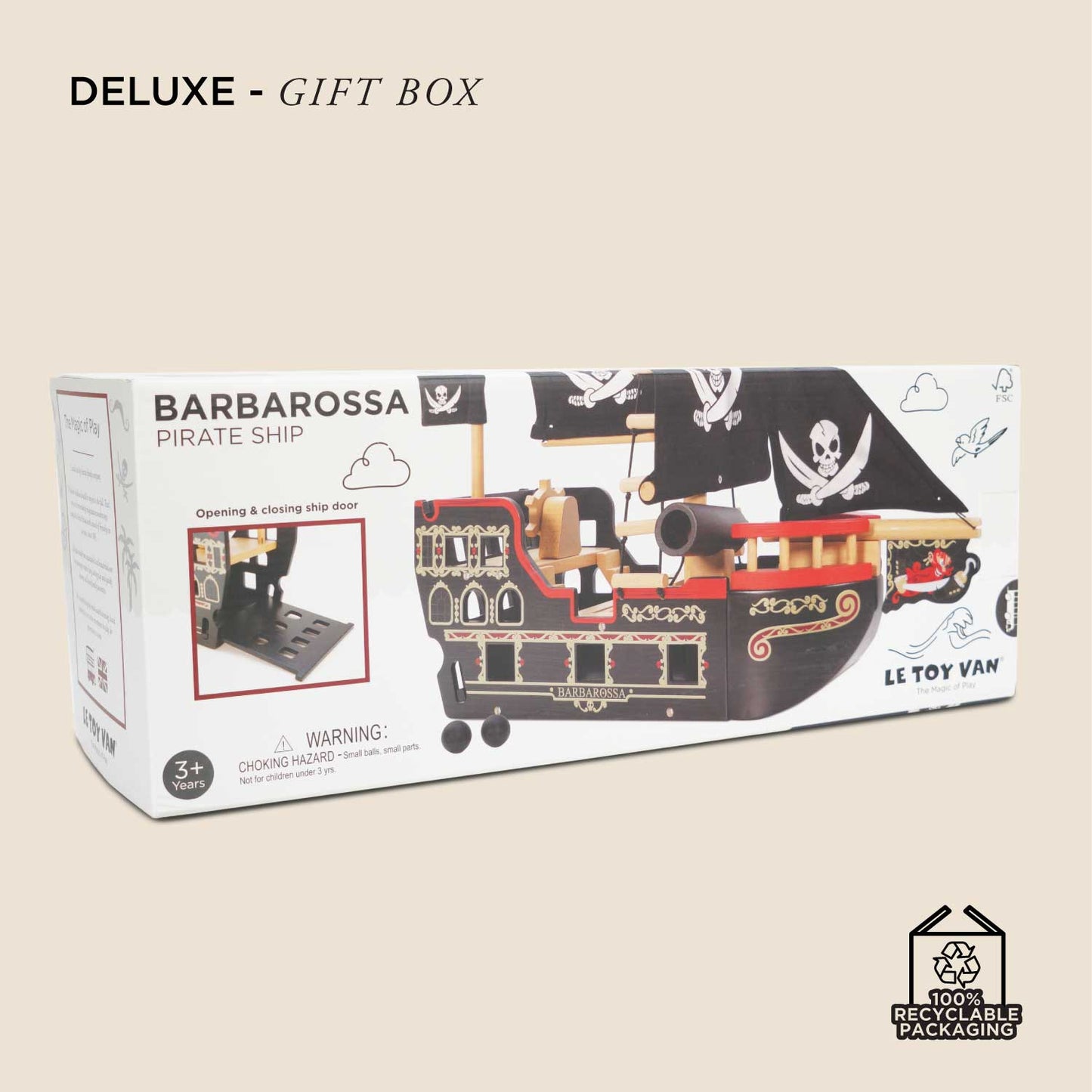 Barbarossa Pirate Ship & Characters