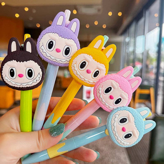 Labubu patch gel pen