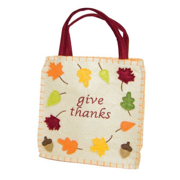 Thanksgiving: Fall Leaves Gift Bag