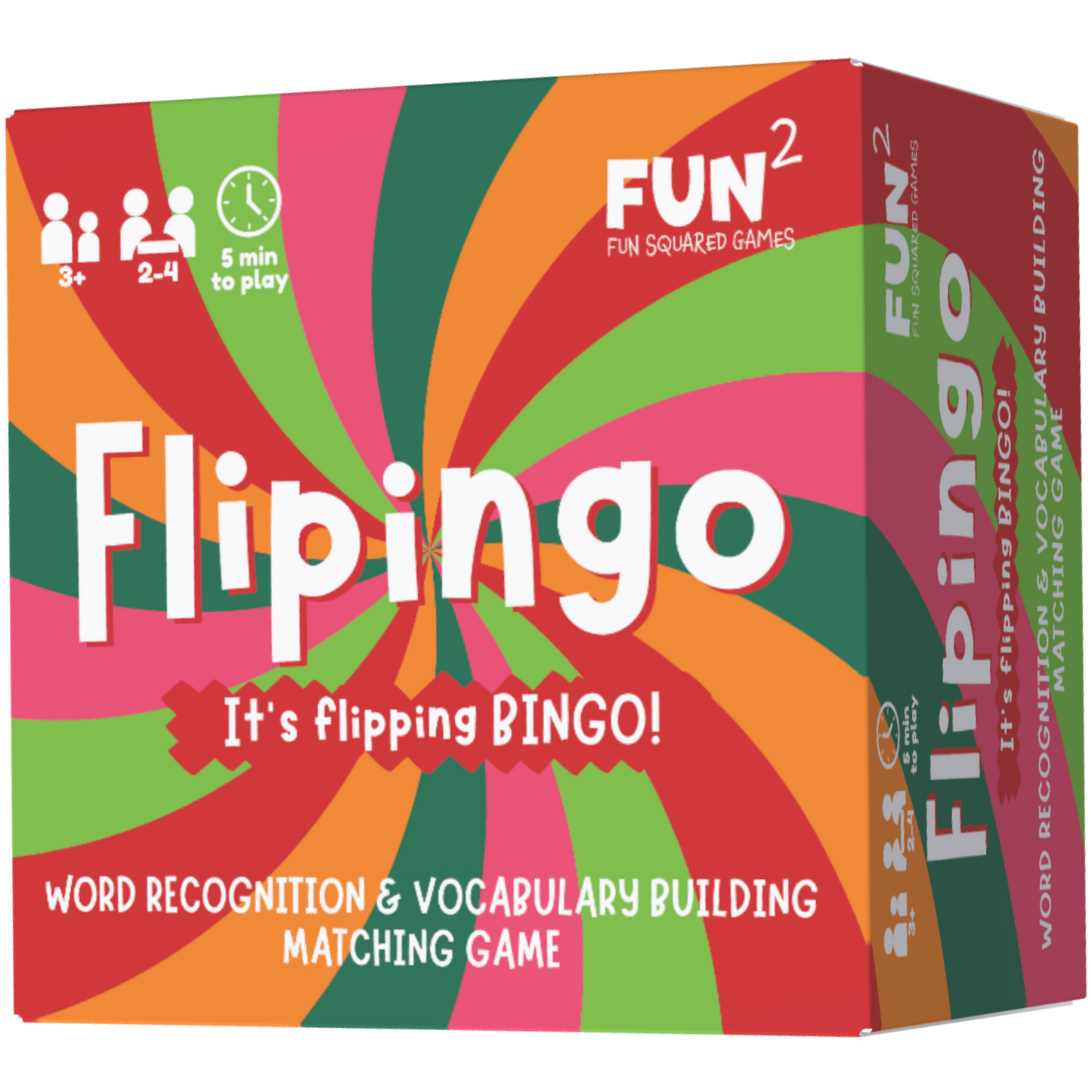 Flipingo (Word Recognition Matching Bingo Game)