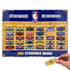 NBA Magnetic Standings Board