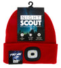 Night Scope Rechargeable LED Beanie Open Stock: Red