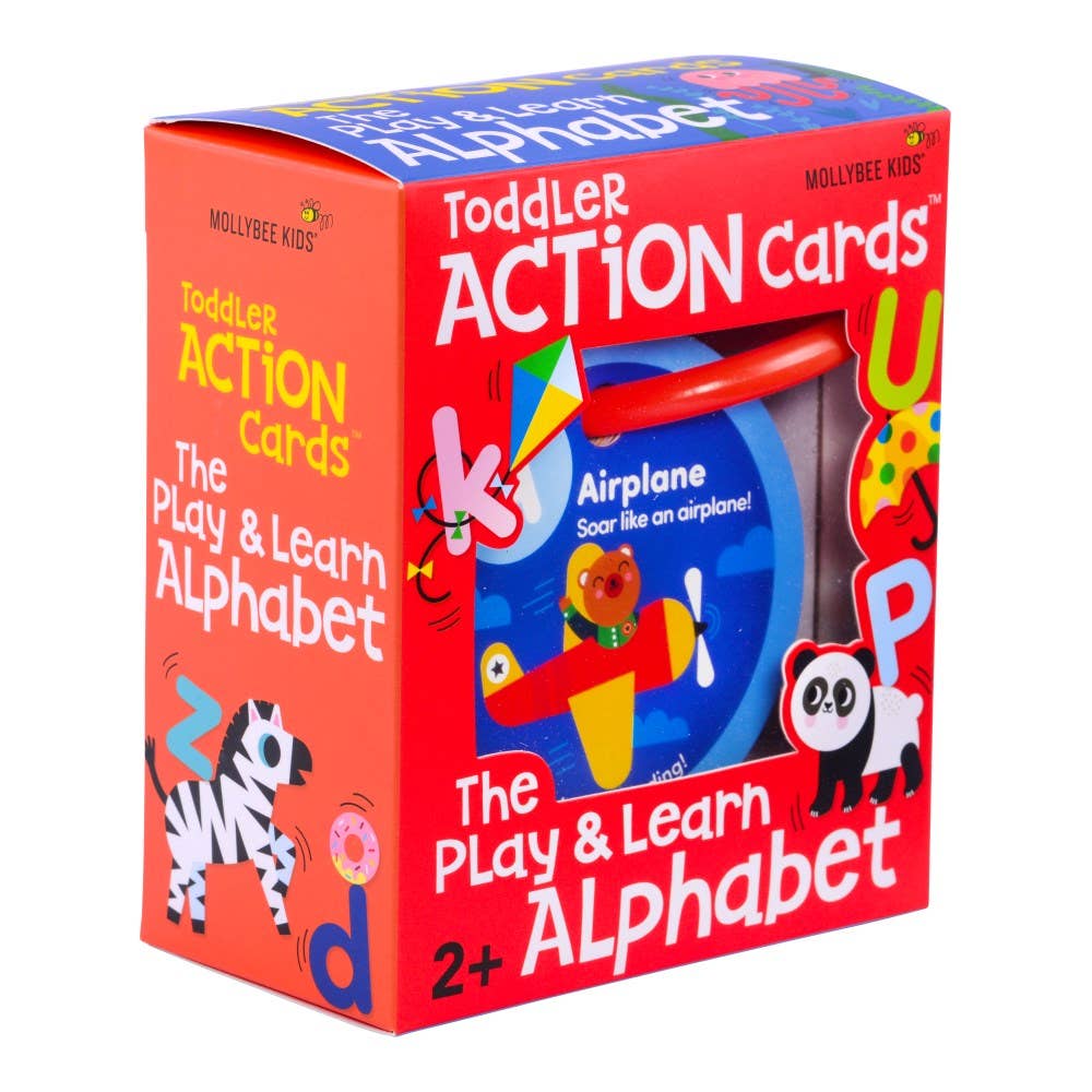 Toddler Action Cards The Play & Learn Alphabet