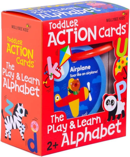 Toddler Action Cards The Play & Learn Alphabet