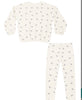 SPONGEY KNIT SET BUTTERFLY DITSY
