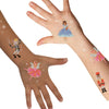 NUTCRACKER holiday kids temporary tattoos