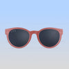 Round Sunglasses | Dusty Rose: Toddler (Ages 2-4) / Brown Polarized Lens