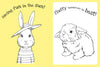 Too Cute Coloring Book: Bunnies by Little Bee Books