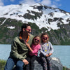 Pink Glitter Sunglasses: Baby (Ages 0-2) / Grey Polarized Lens