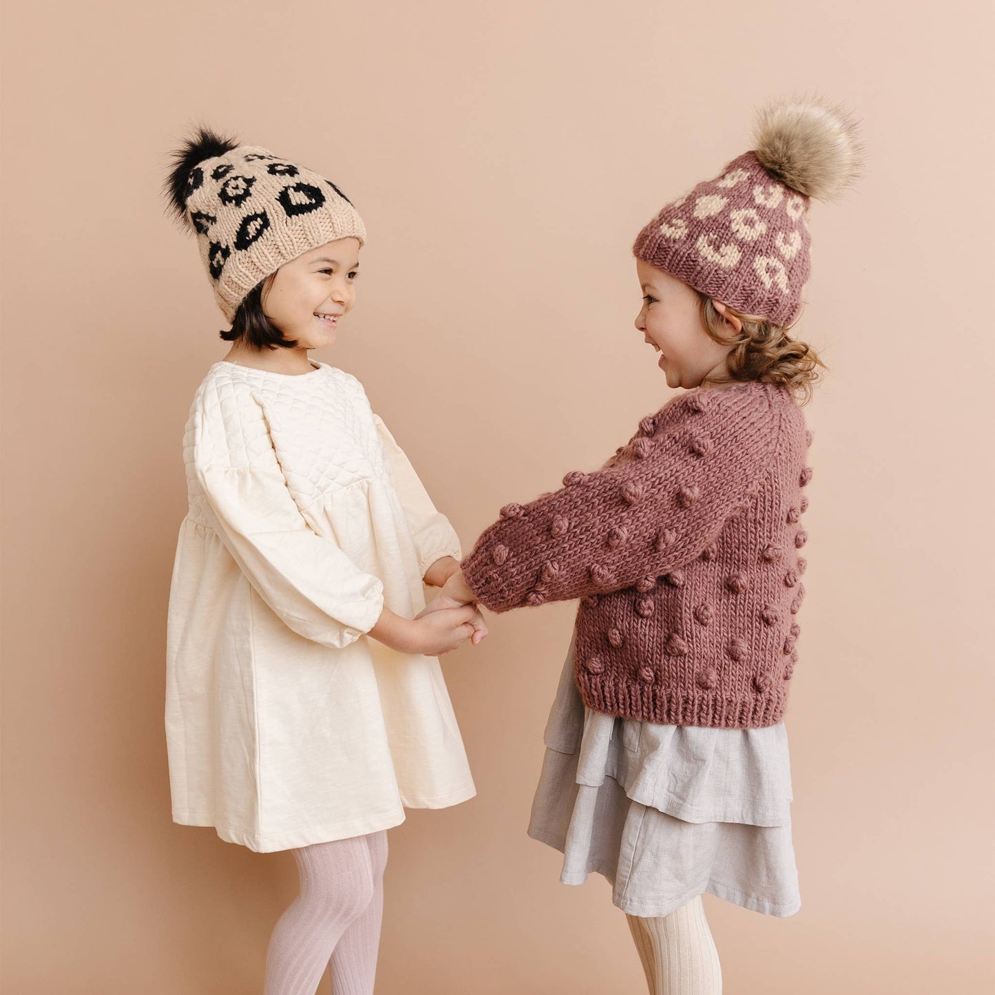 Cheetah Hat | Hand Knit Kids & Baby