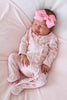 Little Sis Ruffle Zipper Footie