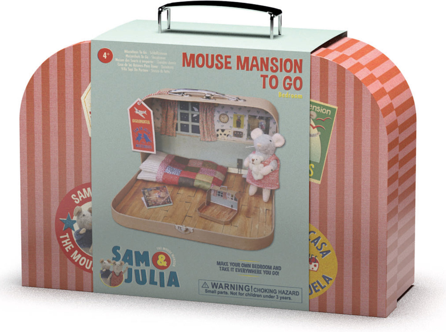 Sam & Julia - Mouse Mansion To Go kid’s Bedroom