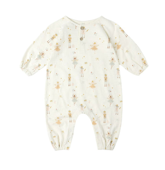NUTCRACKER HENLEY JUMPSUIT