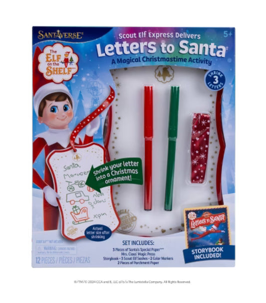 Elf on the Shelf Letter to Santa