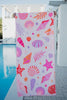 Beach Shells Microfiber Beach Towels