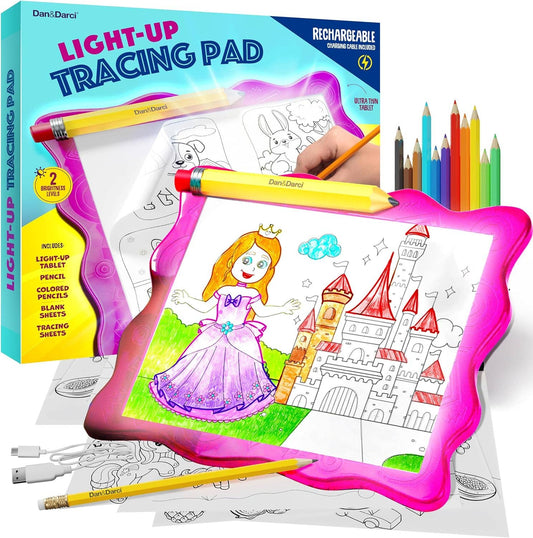 Light Up Tracing Pad for Kids - Drawing Tracer Board