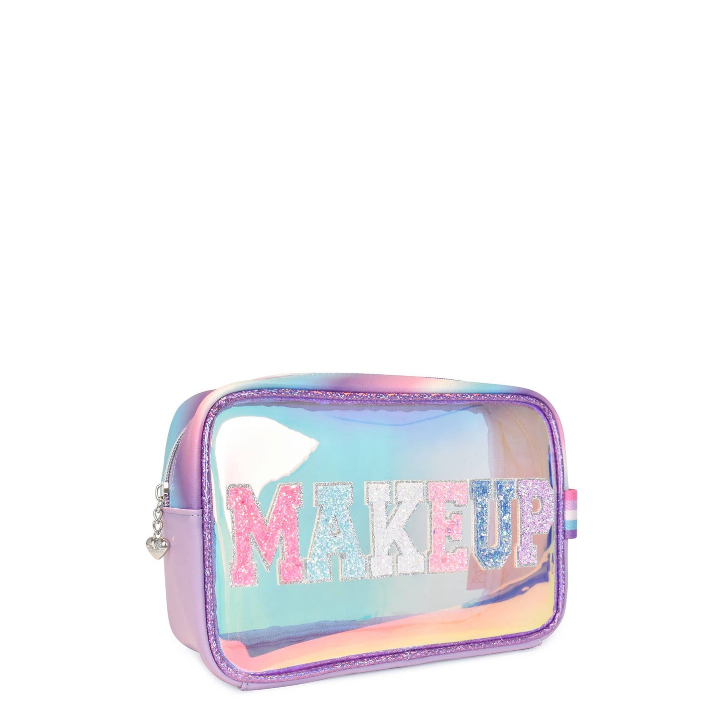 'Makeup' Glazed Clear Pouch