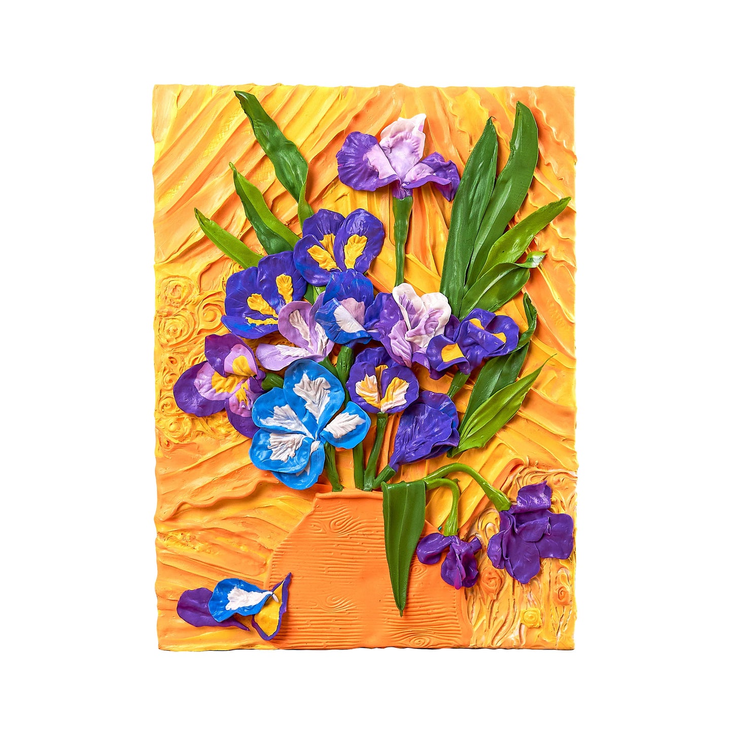 OKTO Sensory Art 3D Clay Painting Kits: Water Lilies, Claude Monet