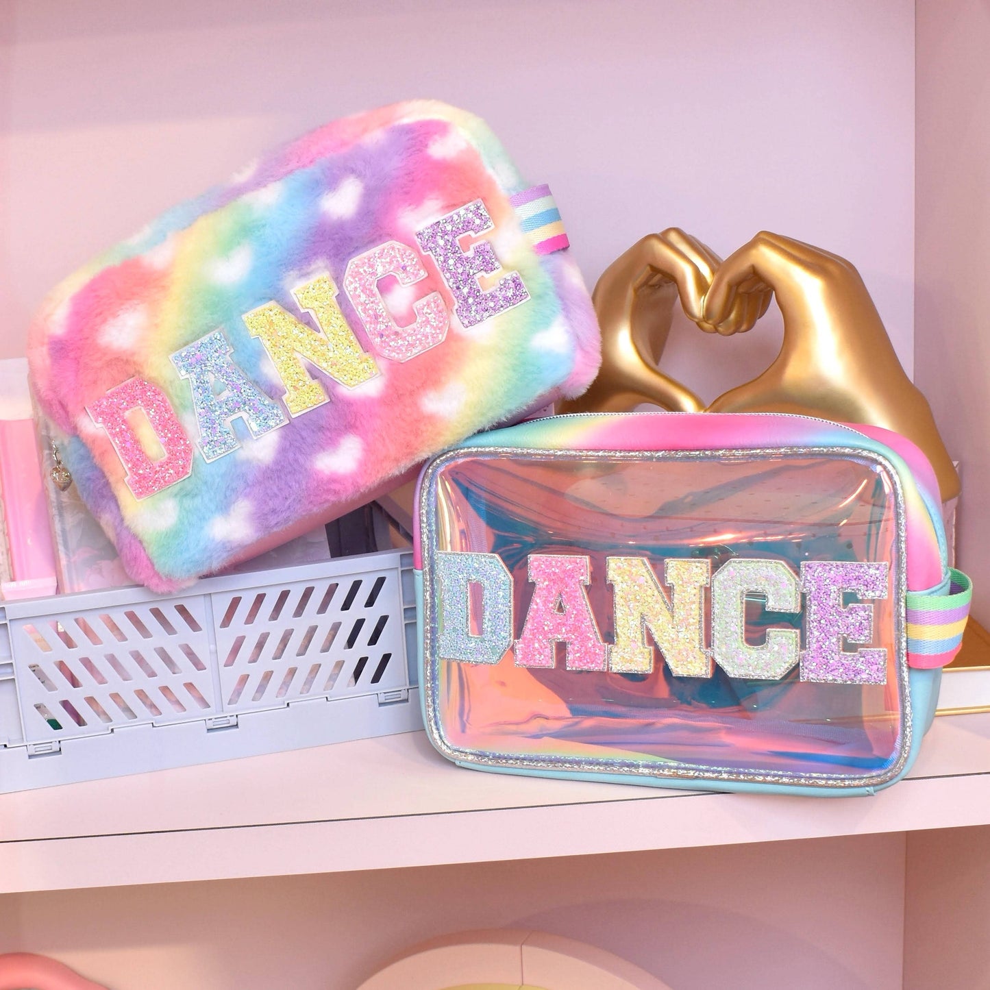 'Dance' Clear Glazed Pouch