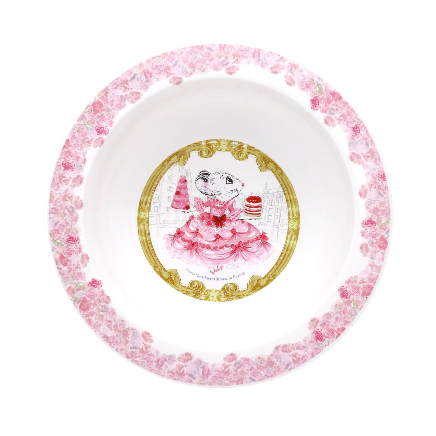 Claris The Chicest Mouse In Paris - 3 piece dinner set