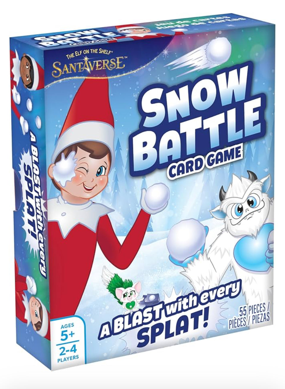 Elf on the Shelf Santaverse Snow Battle Card Game