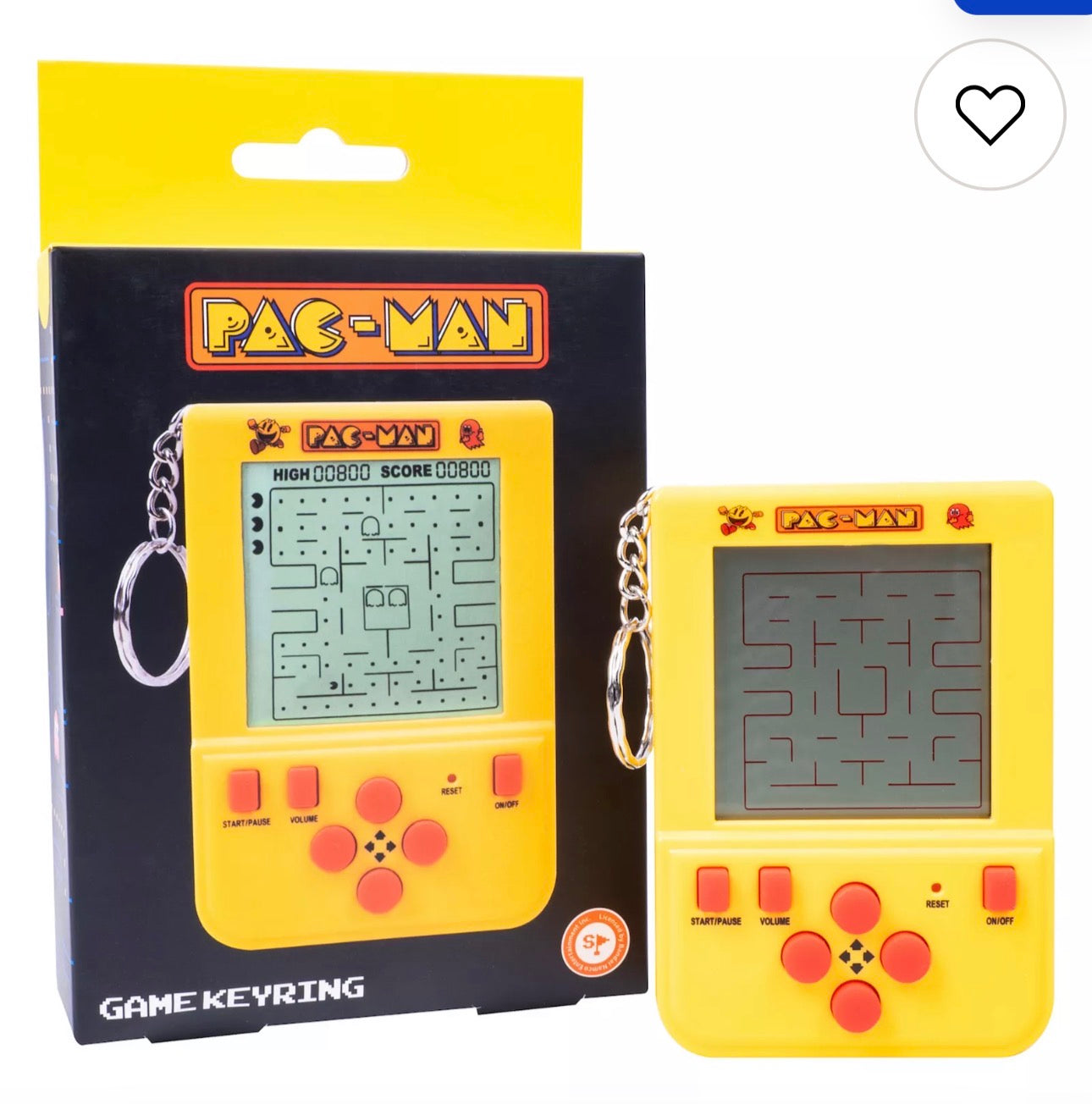 Pac-Man keyring Arcade