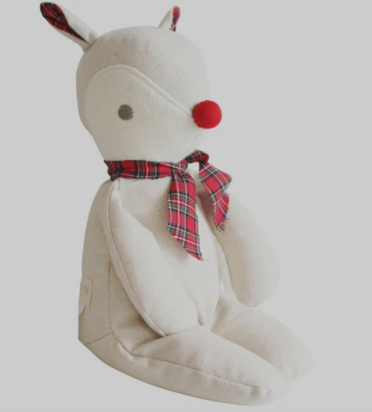 Baby Rudolph Linen Tartan