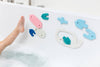 Quut Bath Puzzle - Bath time is even more fun! Bath Toys: Whale