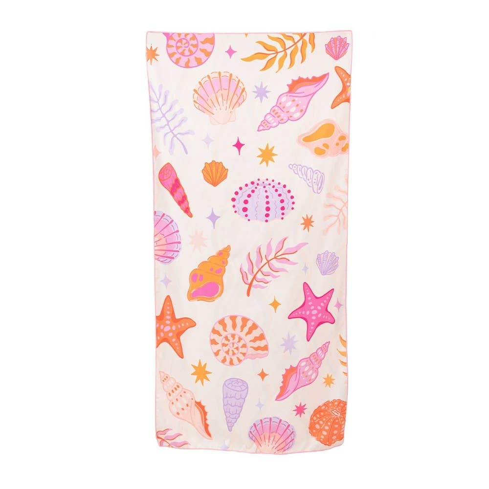 Beach Shells Microfiber Beach Towels