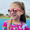 Round Sunglasses | Dusty Rose: Toddler (Ages 2-4) / Brown Polarized Lens