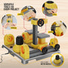 4 in 1 Woodworking Station for Kids Real Construction Tools