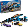 LEGO CITY Car Transporter Truck with Sports Cars