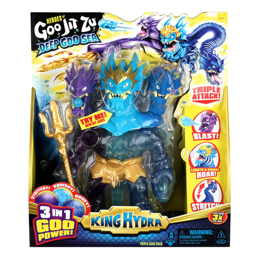 Heroes Of Goo Jit Zu Triple Goo Pack King Hydra