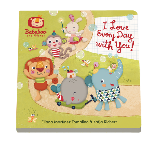 "I Love Every Day with You" Board Book [18+ Months]