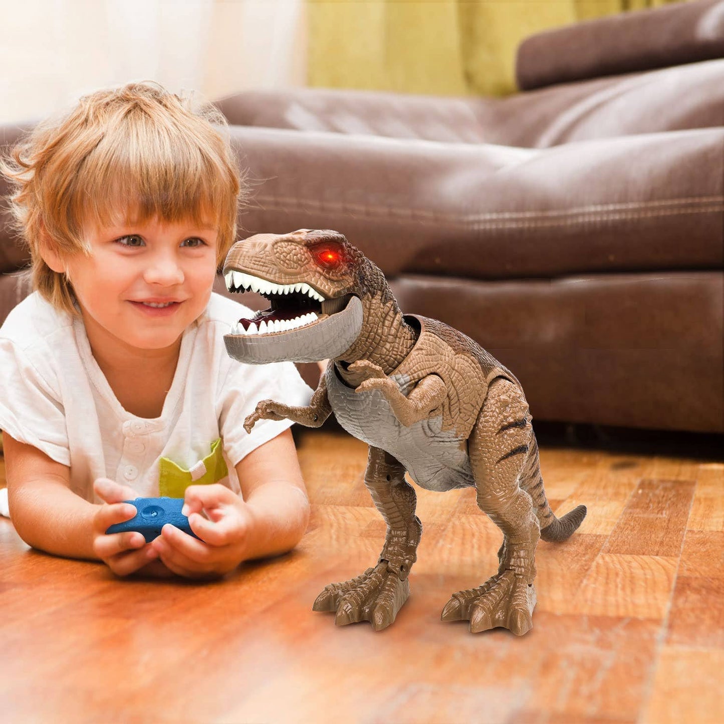 Remote Control Dinosaur Toys: Brown