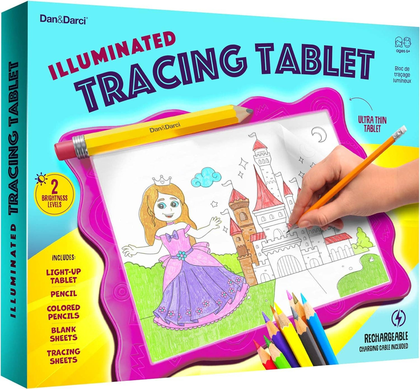 Light Up Tracing Pad for Kids - Drawing Tracer Board