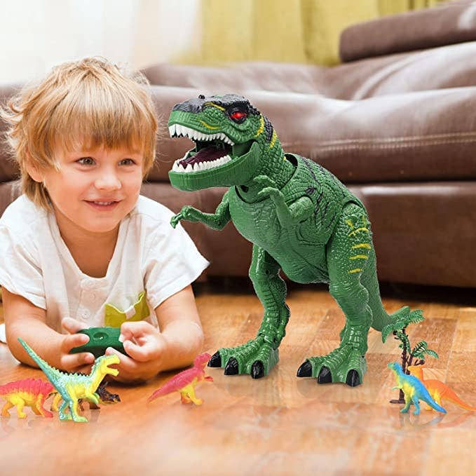 Remote Control Dinosaur Toys: Brown