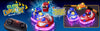 Glow Crasherz Bumper cars - Ejecting Cars with light & sound