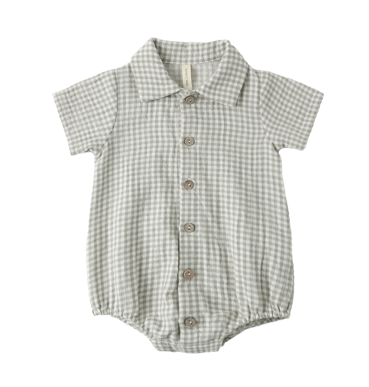 MATTEO ROMPER SAGE GINGHAM